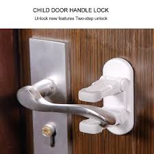 However, you don't need a key to open the door always; High Quality Upgraded Door Lever Lock Childproof Door Handle Locks Prevent Toddler Kids To Open Bedroom Bathroom Kitchen Door Locks Aliexpress