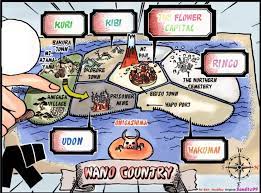 Map Of Wano Kuni Dawn Of One Piece