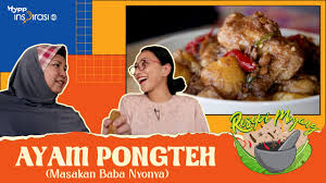 Baju melayu, kebaya, kurung songkok, kain pelikat. Resepimoyang Ayam Pongteh Tradisi Baba Nyonya Youtube