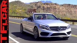 2017 Mercedes Amg C43 Cabriolet Two Turbos Awd And Open Sky Review Youtube