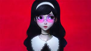 Resultado de imagem para anime oculos vermelho