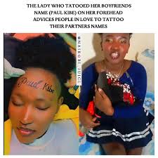 Latisha Kenya Facial Tattoo
