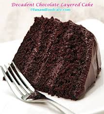 Layered Chocolate Cake Recipe Cake Recipes Fudge Chocolate Cake Recipe