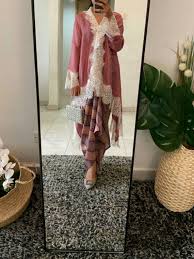 Sold by kain batik poetry abatex. Kebaya Kaftan Batik Semi Sutera Viscose Indonesia Women S Fashion Clothes Others On Carousell