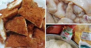5.tuangkan air bancuhan garam tadi sedikit demi. Buat Sendiri Ayam Gunting Rangup Sedap Untuk Anak Kat Rumah Guna 3 Bahan Je Siap Untuk Di Hidang Pa Ma