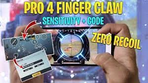 Pubg Best 4 Finger Claw With No Recoil Sensitivity 4 Finger Claw Pubg Mobile Gyroscope With Code Youtube