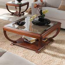 Modern design black dining set wood dinner table living room sets. Eydon Classic Square Center Table Dining Room Furniture Design Table Design Sofa Table Design