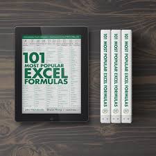 101 Most Popular Excel Formulas E Book 10 Off Myexcelonline Excel Formula Excel Tutorials Microsoft Excel Tutorial