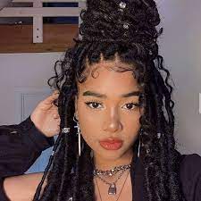 120 African Braids Hairstyle Pictures To Inspire You Thrivenaija Braids With Curls Braids Hairstyles Pictures African Braids Hairstyles Pictures