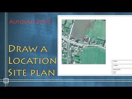 You'd like to learn how to draw landscape plans? Autocad 2018 How To Draw A Location Site Plan Video Index Com