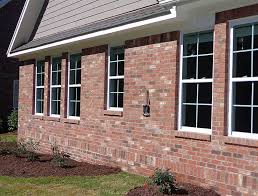 These Windows Are Framed By A Soldier Course Water Table And Brick Rowlock Sill A Soldier Course Accent Band Along The Top Of Th Windows Brick And Stone Brick