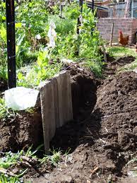 Create stunning pathways and edging with log discs. Raising Garden Beds Using Concrete Roof Tiles