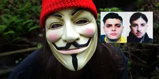 The Acerra Ambush with the V for Vendetta Mask