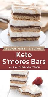 Banana pudding is an iconic southern classic. The Classic Summer Treat Gets A Low Carb Makeover These Keto S Mores Bars Are Like Your Best Chi Keto Dessert Recipes Low Carb Recipes Dessert Low Carb Sweets