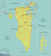 Sie hat eine fläche von 572 km². Landkarten Bahrain Ubersichtskarte Weltkarte Com Karten Und Stadtplane Der Welt