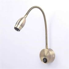 Modern single wall 1 way adjustable bedside rocker switch reading light fitting. China Meanyee Flexible Wall Reading Lights Bedside Lamp With Switch 1 3 Watt Cree Led Bronze My B032 China Led Wall Mounted Reading Lamp Bronze Flexible Bedside Lamp For Book Reading Bronze