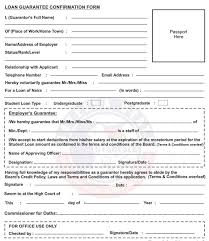 The guarantor's personal details must be included in a personal loan guarantee form. Free Loan Personal Guarantee Forms Templates Word Pdf