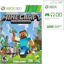 Walmart Minecraft Xbox 360 W Xbox Live 25 Card Minecraft Games Minecraft Video Games Xbox 360 Video Games