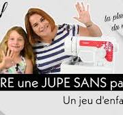 Tuto COUTURE : Coudre la jupe LA PLUS FACILE DU MONDE et SANS PATRON / By  Popo