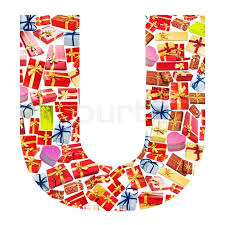Find the perfect letter u stock photos and editorial news pictures from getty images. U Letter Alphabet Made Of Giftboxes Stock Image Colourbox