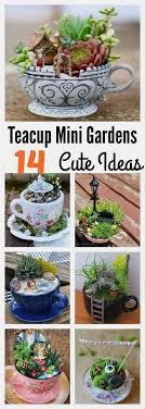 Pin By Tina Mc Millin Gleason On Garden Mini Fairy Garden Mini Garden Teacup Gardens