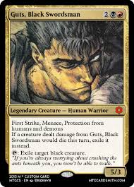 Create custom m15 magic the gathering cards online. Since We Re Doing Mtg Cards Here S My Shot At Guts I M Thinking Of Making A Lot More Berserk