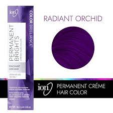 Check spelling or type a new query. Ion Color Brilliance Permanent Brights Creme Hair Color Radiant Orchid