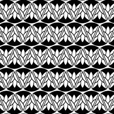 Repeating floral pattern transparent png. Vector Seamless Pattern Black And White Repeating Geometric Floral Pattern Seamless Pattern Geometric Png And Vector With Transparent Background For Free Download Artofit