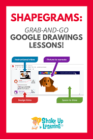 Shapegrams Grab And Go Google Drawings Lessons Shake Up Learning You can insert drawings in documents, sheets, slides, google sites pages and web pages.