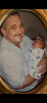 Eleanor had her baby at 6:30 P.M. just when it got too dark to take a good  picture but she is a great Momma. She cleaned the baby up real good