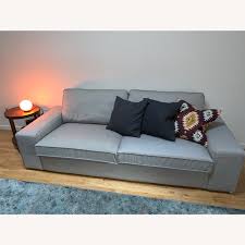 Different covers and combinations will reflect a different price. Ikea Kivik Light Grey Sofa Aptdeco