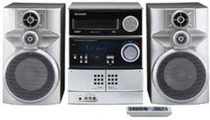 Sharp Cd Es777 Mini Component Audio System With 300 Watts And 5 Disc Multi Play Changer