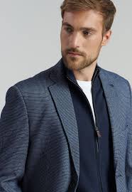 Blazer Jackson Smart Casual Navy Ferouch