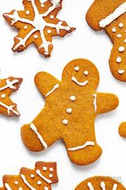 Sugar Free Keto Gingerbread Cookies Recipe Wholesome Yum In 2020 Ginger Bread Cookies Recipe Gingerbread Cookies Low Calorie Desserts