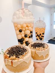 How To Create A Boba Balloon Decor For A Special Event Tea Cakes Bubble Tea Food