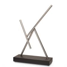 As seen on pepper potts' desk in iron they look so awesome on a desk, they even stole a scene from robert downey jr in iron man 2! Swinging Sticks Kinetic Energy Sculpture Cool Gadgets Cool Stuff Think Geek