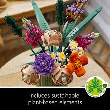 This flower bouquet delivers a vibrant display of colors and interesting shapes, inspired by real flowers such as roses, snapdragons, poppies, asters, daisies and. Brickmagic Asia 10280 Lego Creator Expert Flower Bouquet