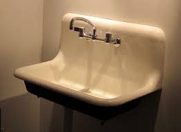 Wall mounted bathroom sinks 1955 vintage kohler cast iron hung antique crane sink unique ideas that are so mount 1913 standard refinished american home architec 1930s porcelain 24 high back farm. Cast Iron Sink As A Work Of Art Statlerprojects S Blog