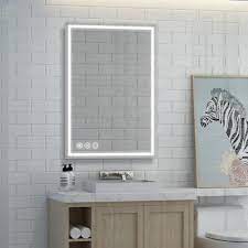 Led Light Bathroom Mirrors Bath The Home Depot Buy small wall mirror and get the best deals at the lowest prices on ebay! led light bathroom mirrors bath