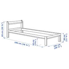 Neiden Bed Frame Pine Twin Ikea Bed Frame Bed Slats Murphy Bed Plans