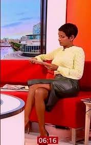 Naga munchetty is a british journalist, newsreader, presenter. Naga Munchetty Laufwerke Bbc Breakfast Zuschauern Wild In Sexy Leder Rock Und Heels Aktuelle Boulevard Nachrichten Und Fotogalerien Zu Stars Sternchen