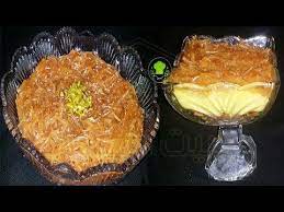 طريقة عمل حلاوة الشعرية العراقية punch bowl bowl