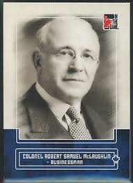 2011 In The Game Canadiana Colonel Robert Samuel McLaughlin Blue Parallel  /50