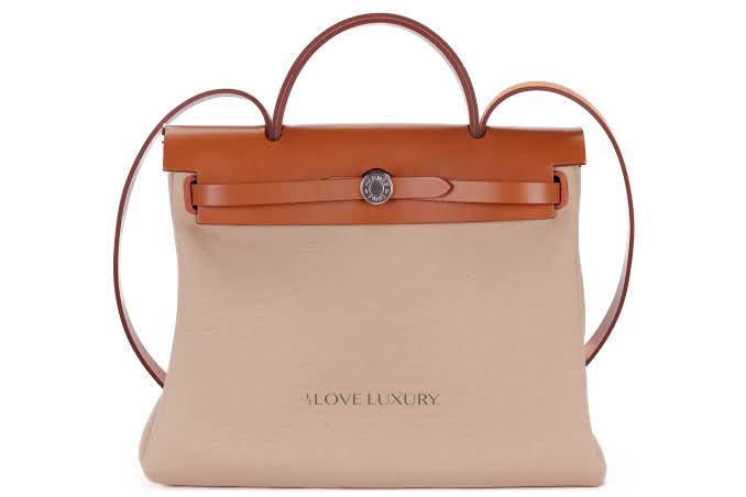 Hermès Herbag 31, Gold