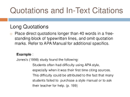 Apa in text citation style uses the authors last name and the year of publication for example. Apa Style Direct Quotes Examples Relatable Quotes Motivational Funny Apa Style Direct Quotes Examples At Relatably Com