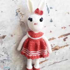 Amigurumi Orgu Oyuncak Kiz Tavsan 80 00 Tl Amigurumi Oyuncak Kizlar