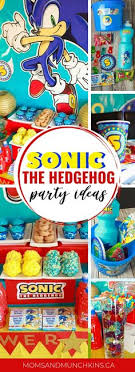 Need some ideas for a girl's birthday party? 81 Sonic The Hedgehog Party Ideas Sonic Party Sonic Birthday Hedgehog Birthday
