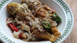 Isi ikan masin (kurau @ talang). Ikan Kerisi Masak Asam Lauk Wanita Dalam Pantang Azie Kitchen