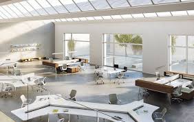 Open And Versatile Eleven Workspace By Ofs Available At Office World Workplace Solutions Www Officewo Home Office Design Interior Design Modern Office Design