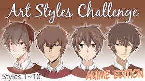 Basically it's not anime anymore, it's a form of. 20 Art Styles Challenge Anime Edition Speedpaint Part 1 Youtube